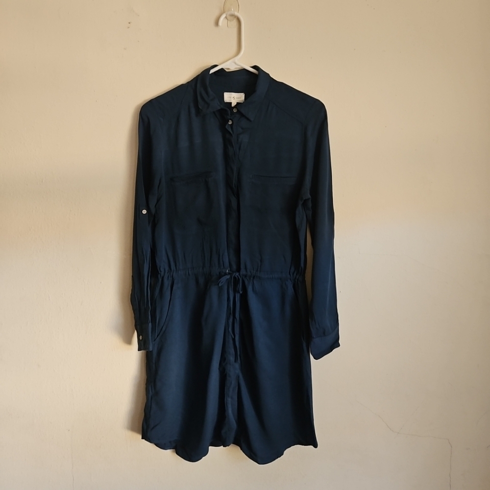 Lou & Grey Turquoise Dress size small